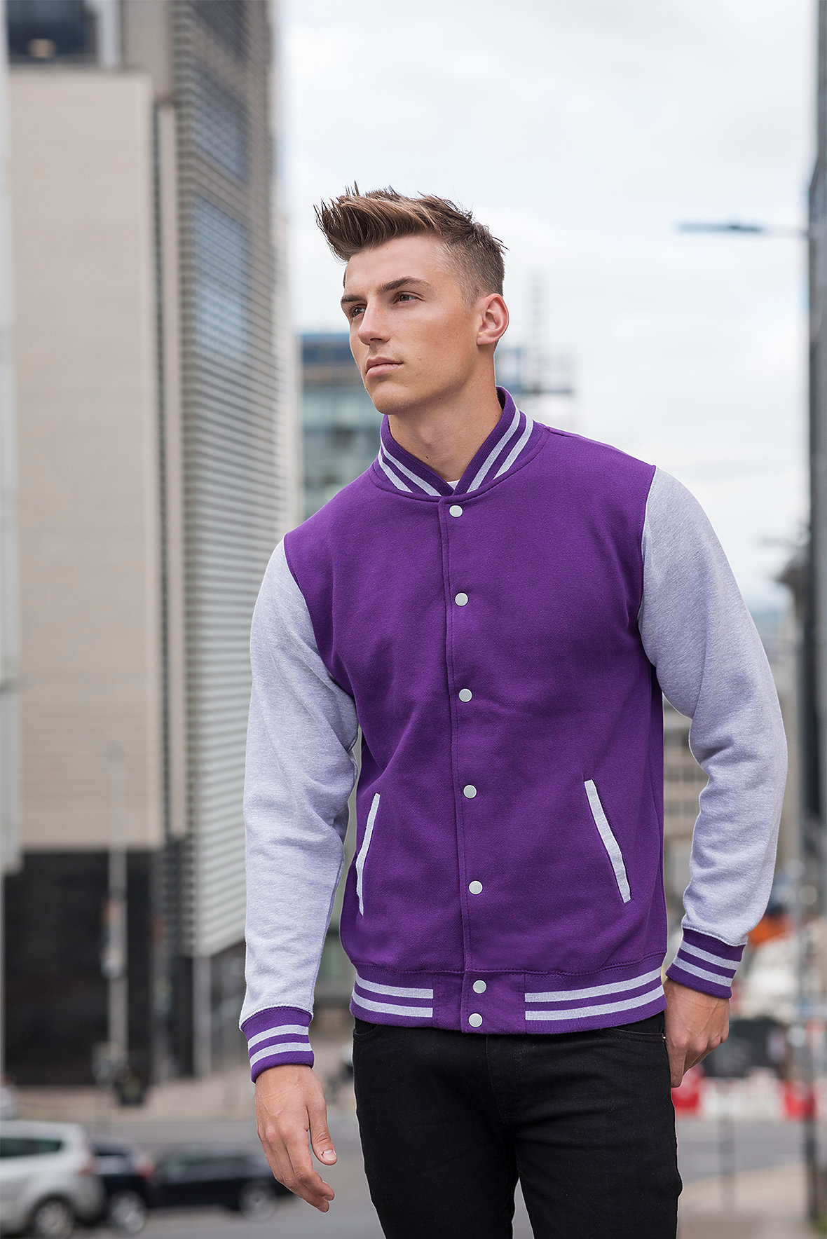 JHA043 - LETTERMAN JACKET