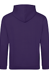 COLLEGE HOODIE PURPLE Back