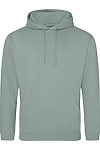 COLLEGE HOODIE DUSTY GREEN