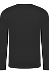 LONG SLEEVE COOL T JET BLACK back