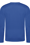 LONG SLEEVE COOL T ROYAL BLUE back