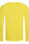 LONG SLEEVE COOL T SUN YELLOW back