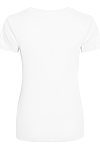 LADIES COOL T ARCTIC WHITE back