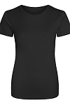 LADIES COOL T JET BLACK