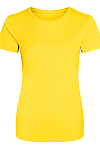 LADIES COOL T SUN YELLOW