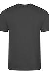 YOUTHS COOL T CHARCOAL back