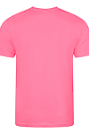 YOUTHS COOL T ELECTRIC PINK back