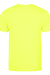 YOUTHS COOL T ELEC YELLOW back