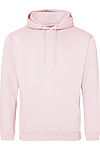 COLLEGE HOODIE BABY PINK