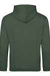 COLLEGE HOODIE BOTTLE GREEN Back