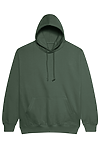 COLLEGE HOODIE BOTTLE GREEN