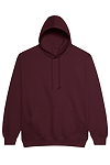 COLLEGE HOODIE BURGUNDY