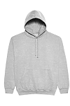 COLLEGE HOODIE HEATHER GREY