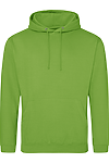 COLLEGE HOODIE LIME GREEN