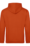 COLLEGE HOODIE SUNSET ORANGE Back