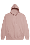 COLLEGE HOODIE DUSTY PINK