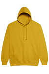 COLLEGE HOODIE MUSTARD