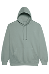 COLLEGE HOODIE DUSTY GREEN