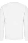 COLLEGE SWEAT ARCTIC WHITE back