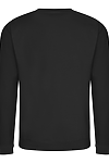 COLLEGE SWEAT JET BLACK back