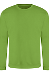 COLLEGE SWEAT LIME GREEN
