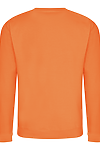 COLLEGE SWEAT ORANGE CRUSH back