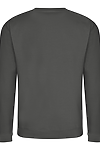 COLLEGE SWEAT STEEL GREY back