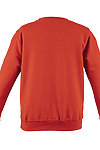 COLLEGE SWEAT SUNSET ORANGE back