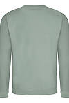 COLLEGE SWEAT DUSTY GREEN