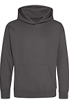 YOUTH COLLEGE HOODIE CHARCOAL