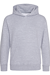 YOUTH COLLEGE HOODIE HEATHER GREY