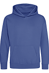 YOUTH COLLEGE HOODIE ROYAL BLUE
