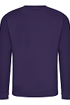 COLLEGE SWEAT PURPLE back